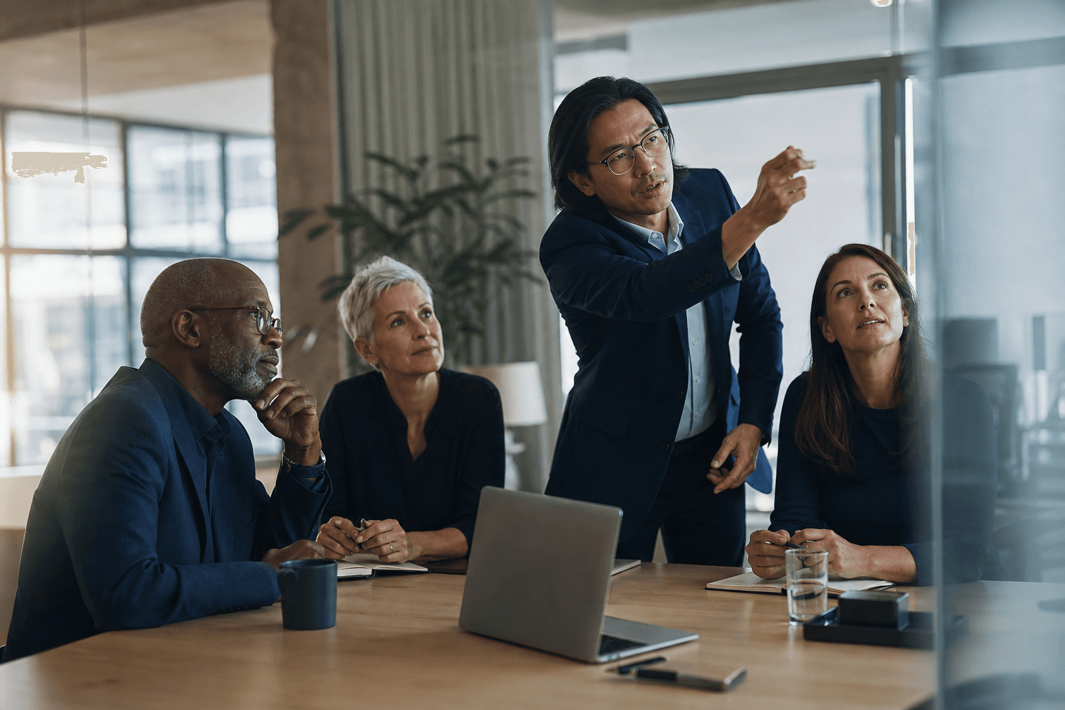 Revni strategy team in a working session